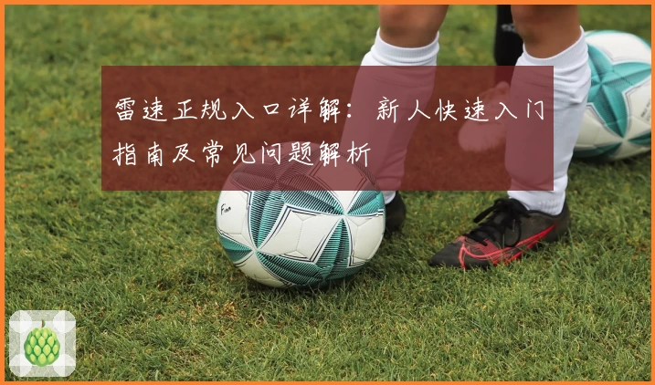 雷速正规入口详解:新人快速入门指南及常见问题解析